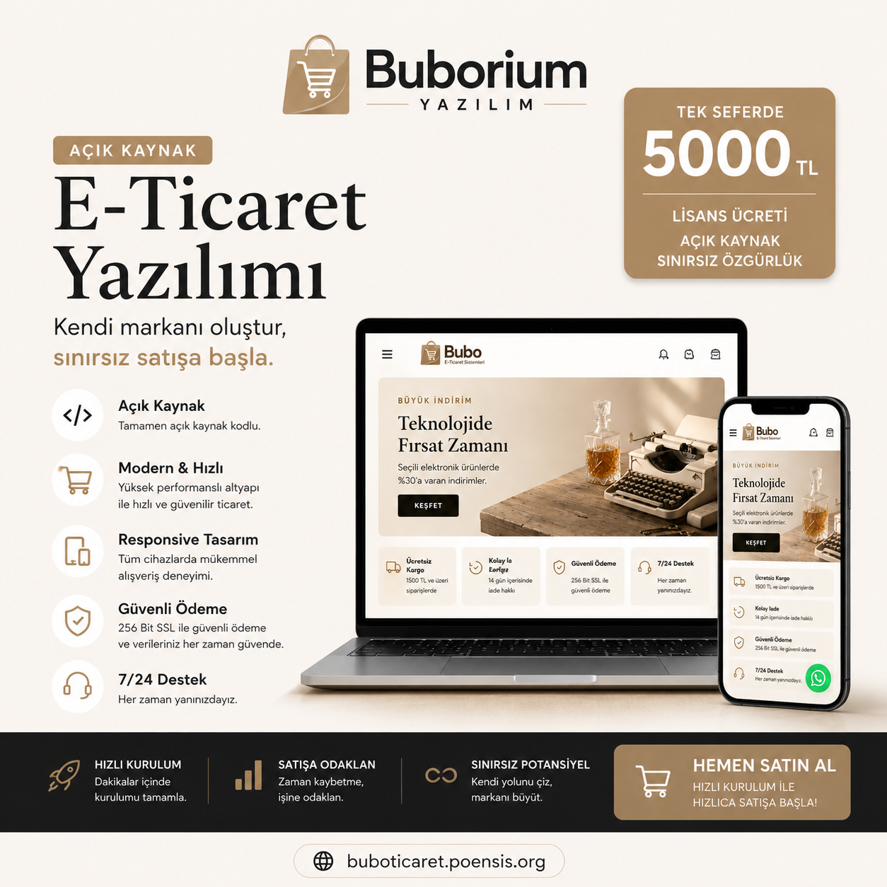Bubo E-Ticaret Sistemleri v2