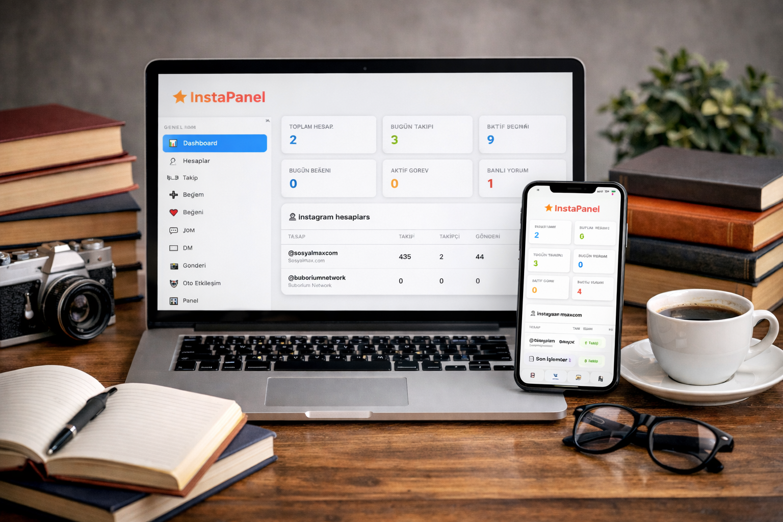 Buborium İnstagram Otomasyon Scripti (30 Gün)